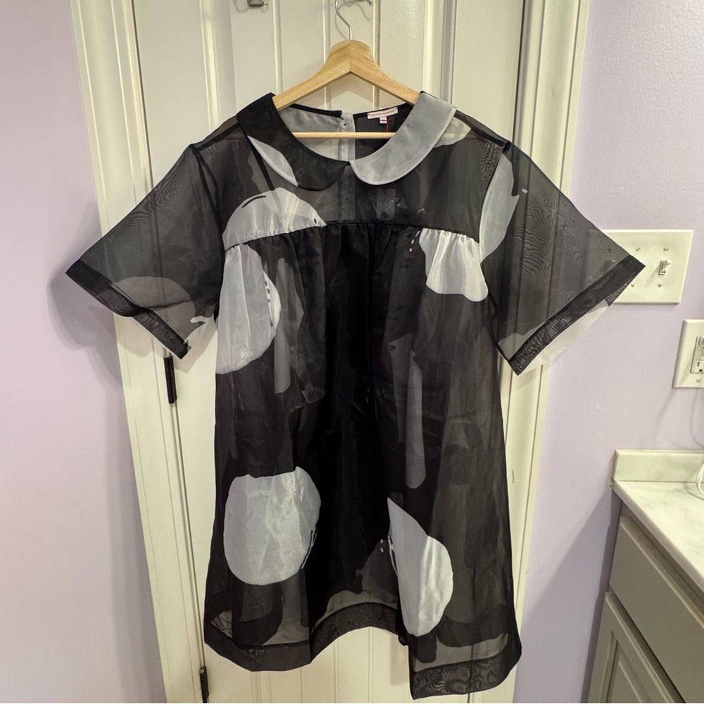 NWT Frances Valentine 3X Darla Cruella Dot Baby Doll Dress